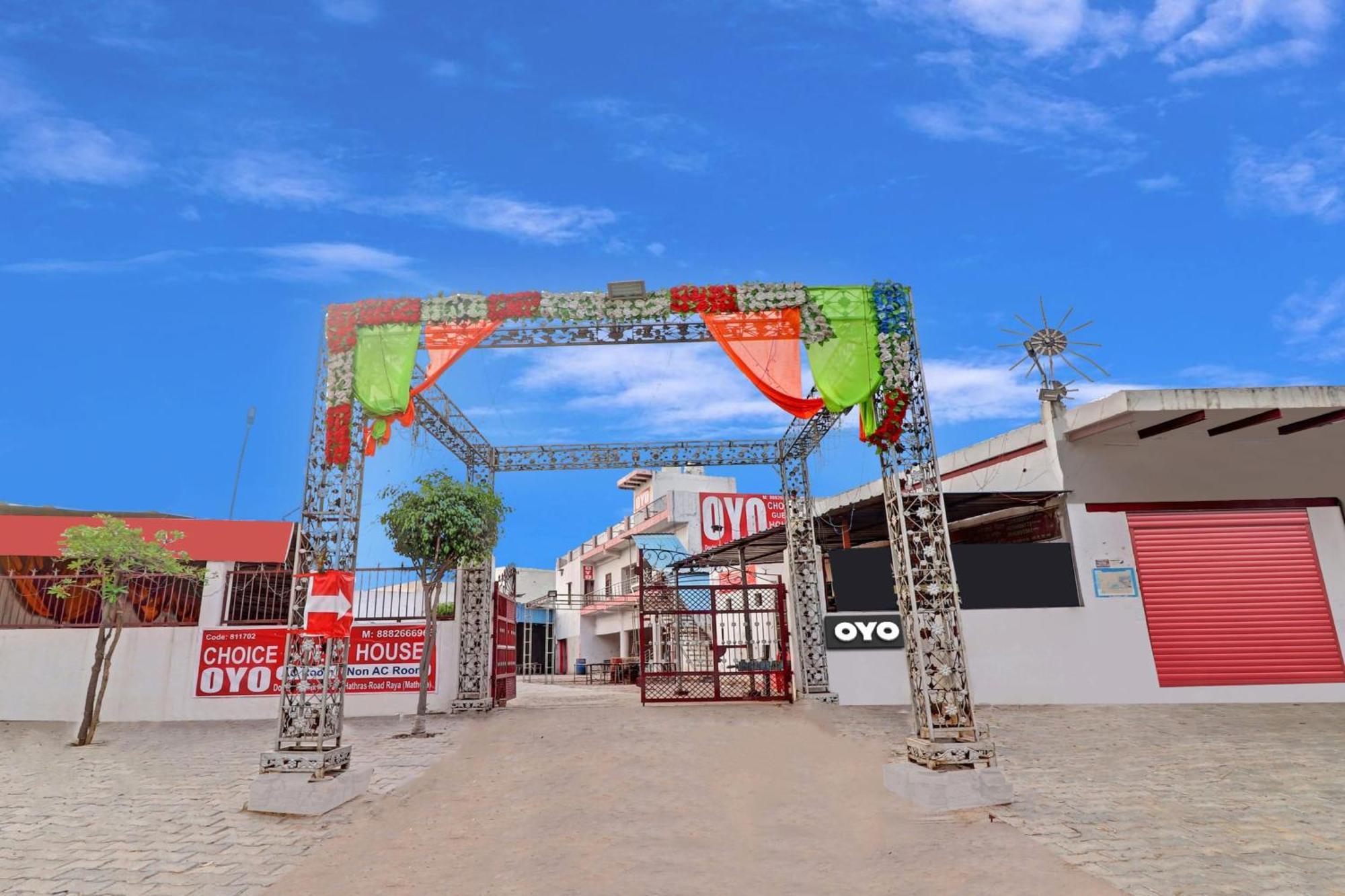 Hotel O Choice Guest House Vrindavan Ngoại thất bức ảnh